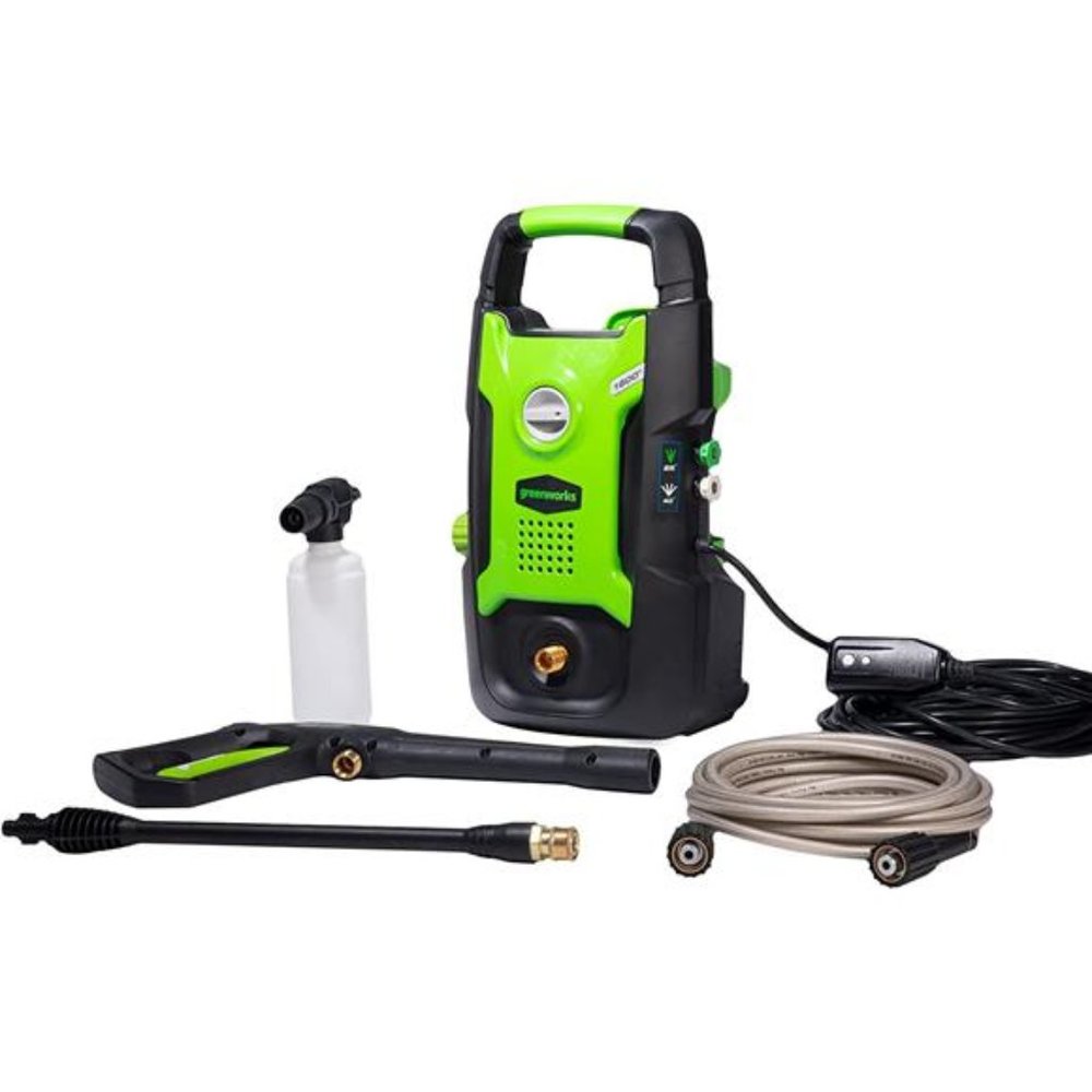 Greenworks 1600 PSI (1.2 GPM) Electric Pressure Washer (Lightweight /20 FT Hose)
